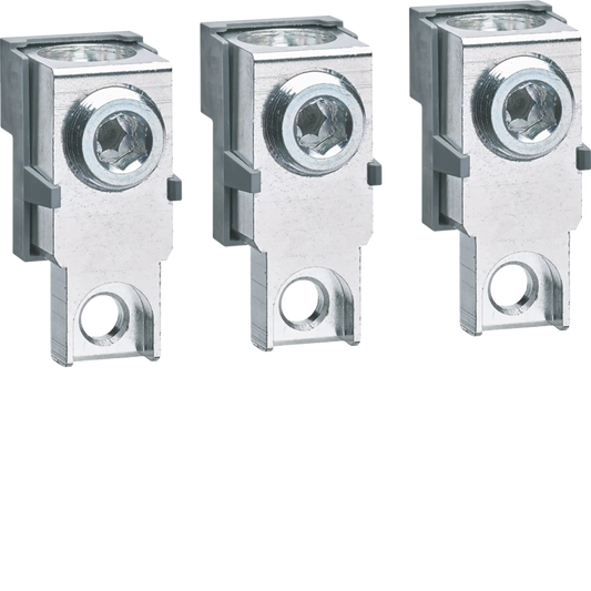 Anschlussklemmen P250 Anbau Cu/Al 3P 1x 50-185mm² | Hager