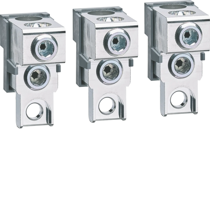 Anschlussklemmen P250 Anbau Cu/Al 3P 2x 35-120mm² | Hager