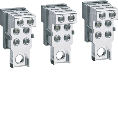 Anschlussklemmen P250 Anbau Cu/Al 3P 6x 6-35mm² | Hager