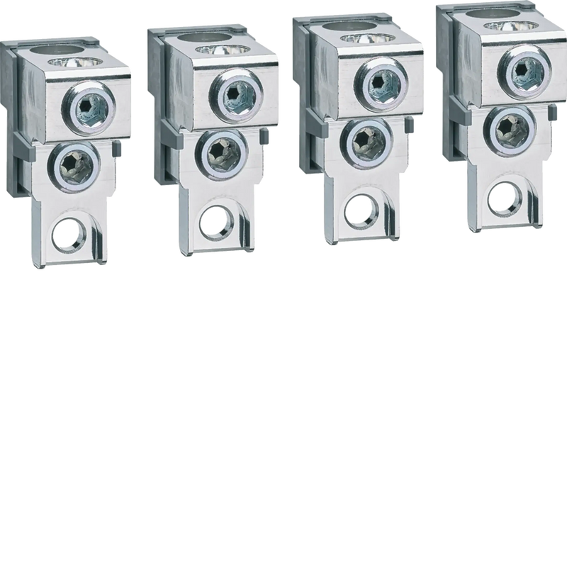 Anschlussklemmen P250 Anbau Cu/Al 4P 2x 35-120mm² | Hager