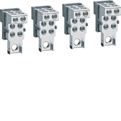 Anschlussklemmen P250 Anbau Cu/Al 4P 6x 6-35mm² | Hager