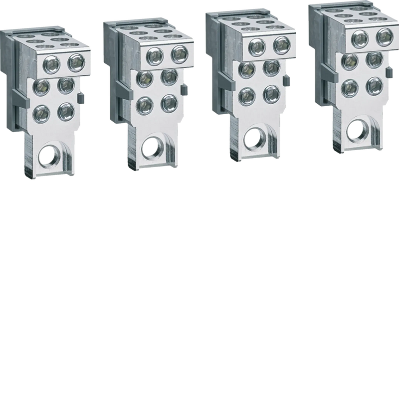 Anschlussklemmen P250 Anbau Cu/Al 4P 6x 6-35mm² | Hager