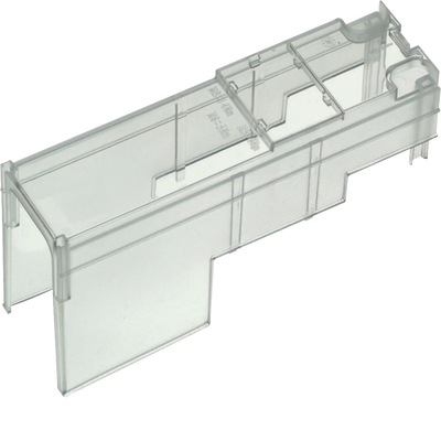 Anschlussraumabdeckung standard für LV Größe 00/185mm, Einsatz bei Rahmenklemme | Hager