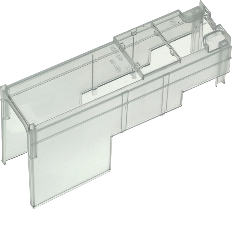 Anschlussraumabdeckung standard für LV Größe 00/185mm, Einsatz bei Rahmenklemme | Hager