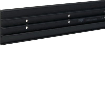 Aufbodenkanal-Unterteil mit 4 Kammern aus PVC zu SL 18x75mm | Hager