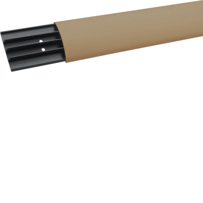 Aufbodenkanal mit 4 Kammern aus PVC SL 18x75mm beige | Hager