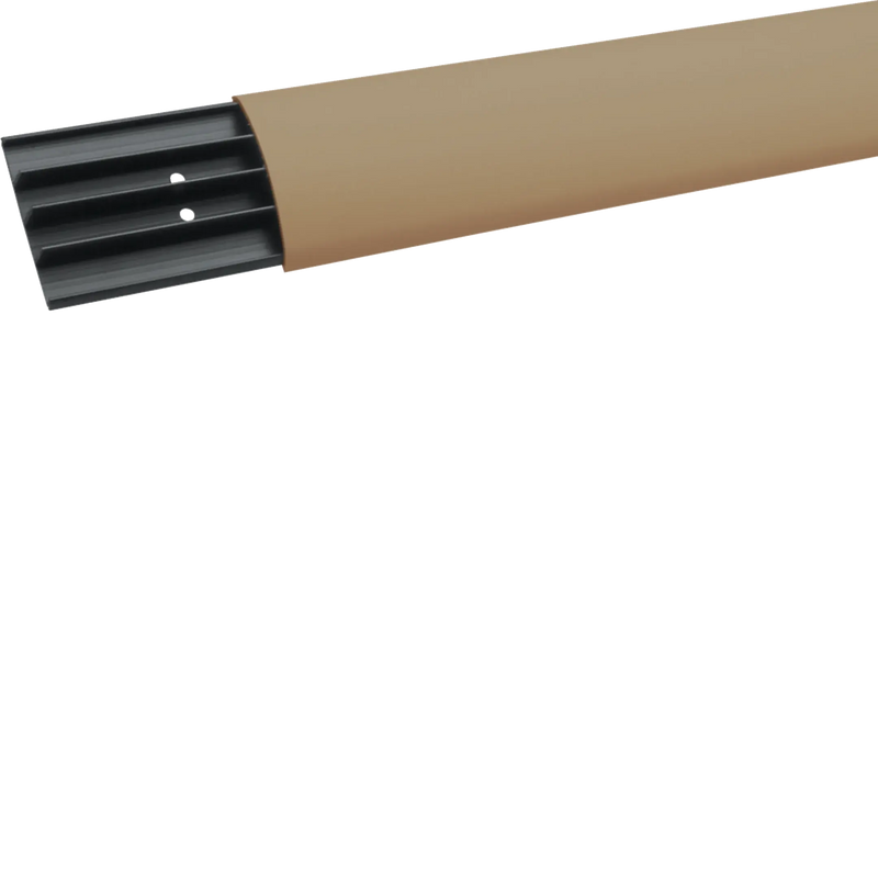 Aufbodenkanal mit 4 Kammern aus PVC SL 18x75mm beige | Hager