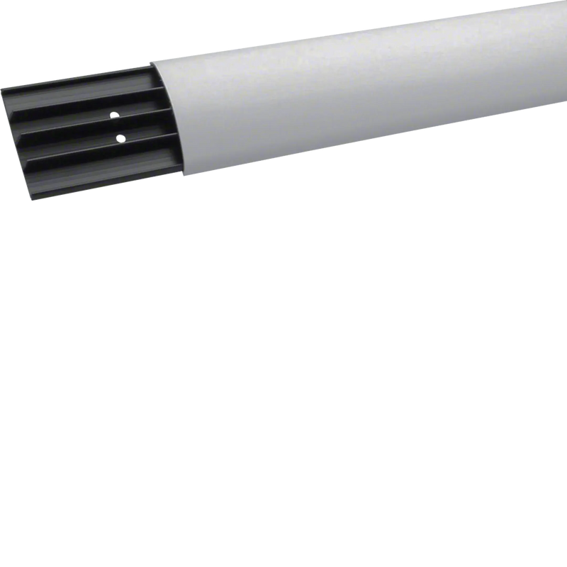 Aufbodenkanal mit 4 Kammern aus PVC SL 18x75mm lichtgrau | Hager