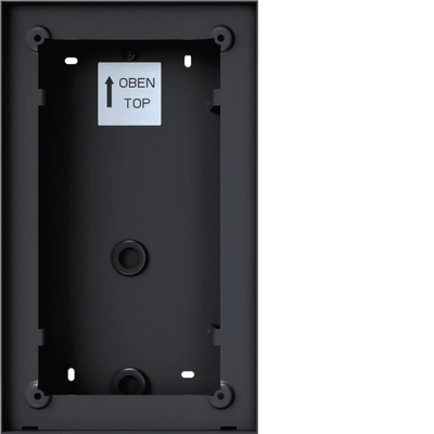 Aufputz-Gehäuse für intercom mono 1 Taste 259x154x42,5mm | Hager
