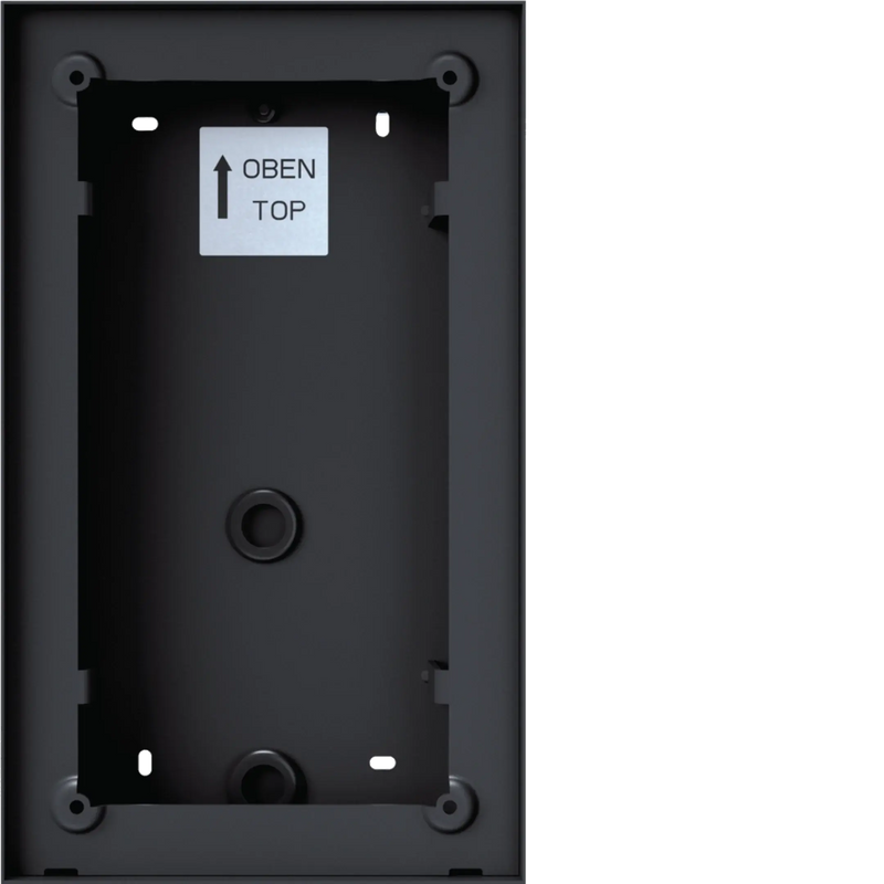 Aufputz-Gehäuse für intercom mono 1 Taste 259x154x42,5mm | Hager