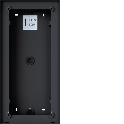 Aufputz-Gehäuse für intercom mono 2/3/4 Tasten 319x154x42,5mm | Hager