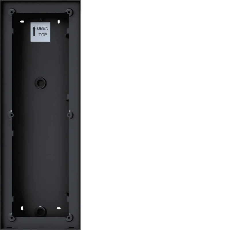 Aufputz-Gehäuse für intercom mono 6/8 Tasten 439x154x42,5mm | Hager