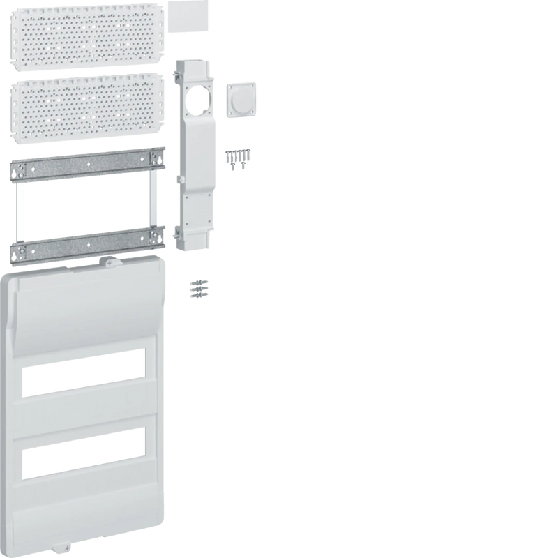 Ausbaupaket, volta, hybrid, 24 PLE f. Stromkreisverteiler, 36 PLE für Multimedia | Hager