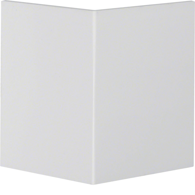 Außeneck Oberteil zu BR 70x80mm aus PVC in lichtgrau | Hager