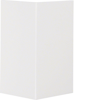 Außeneck Oberteil zu BR Breite 120mm aus PVC in reinweiß | Hager