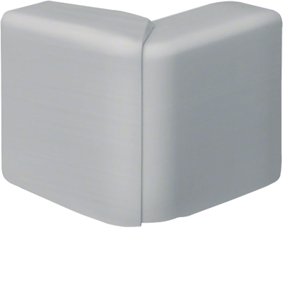 Außeneck einstellbar schnittkaschierend halogenfrei SL 20x55mm Dekor Aluminium | Hager
