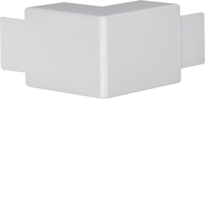 Außeneck schnittkaschierend aus ABS halogenfrei zu LFH 40x60mm lichtgrau | Hager