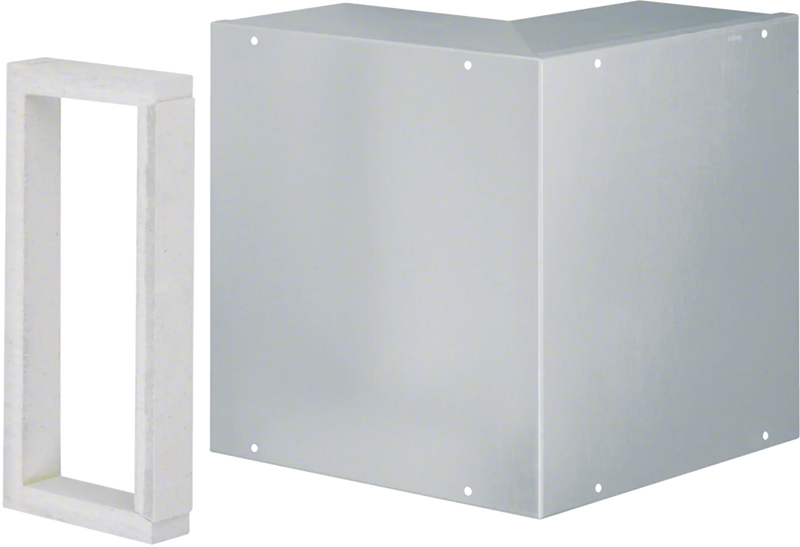 Außeneck zu Brandschutzkanal FWK 30 Rauchdichtheit I90 100x260mm verzinkt | Hager