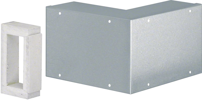 Außeneck zu Brandschutzkanal FWK 30 Rauchdichtheit I90 50x110mm verzinkt | Hager