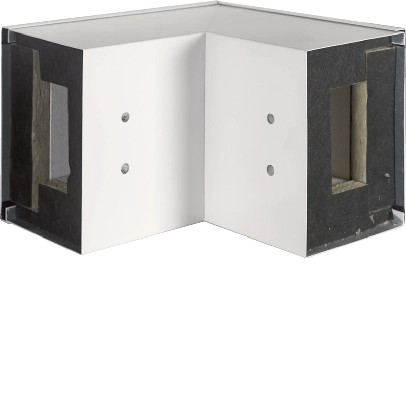 Außeneck zu Brandschutzkanal FWK 90 Funktionserhalt E60/E30 50x110mm vweiß | Hager