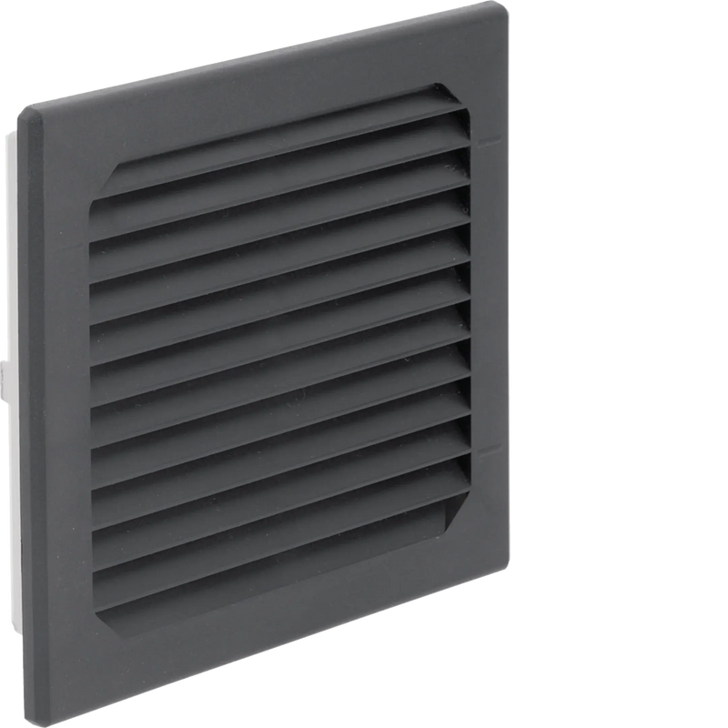 Austrittsfilter IP54 Gitterdeckel aus Kunststoff RAL9005 | Hager