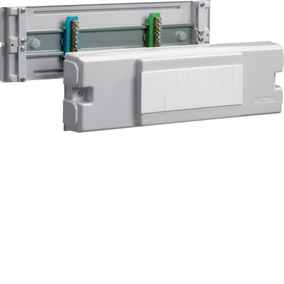 Automateneinbaueinheit 9PLE C-Profil ab 120mm Oberteilbreite lichtgrau | Hager