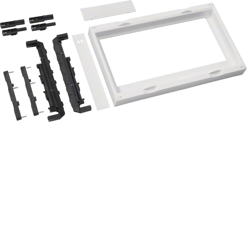 Bausatz, univ.N 300x500mm D-Sicherung Sammelschienensystem 60/3polig waagerecht | Hager
