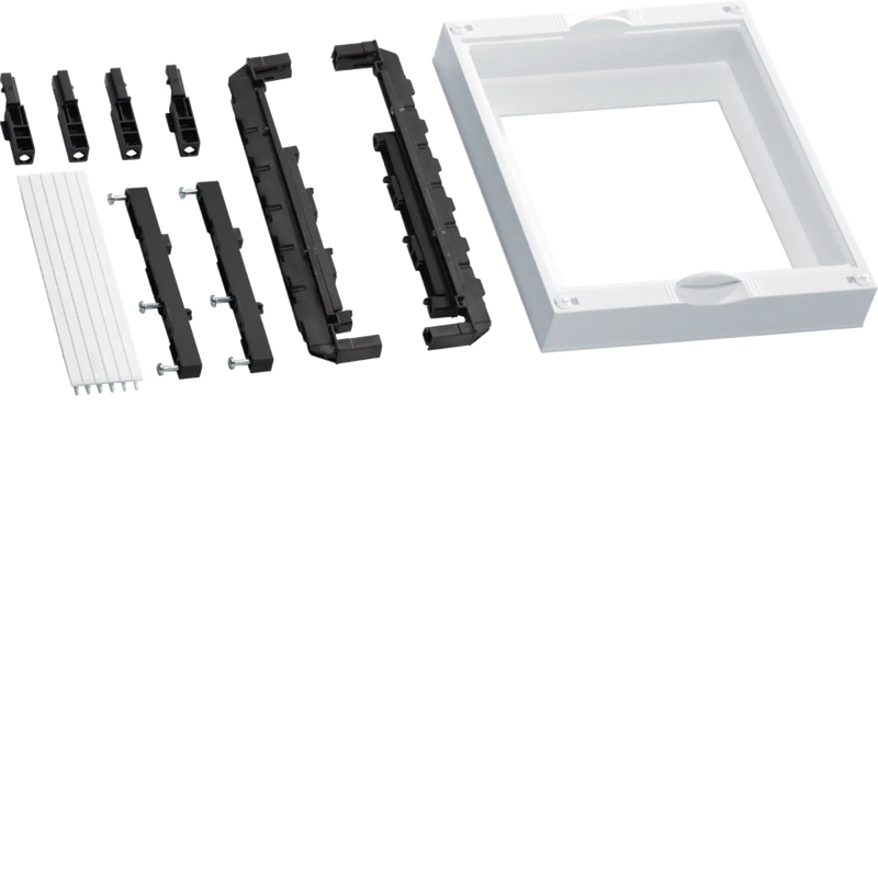 Bausatz, univ.N, 300x250mm D-Sicherung Sammelschienensystem 60/3polig waagerecht | Hager