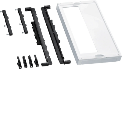 Bausatz, univ.N, 450x250mm, f. 4 NH00-Leisten auf Sammelschienensystem 60/3polig | Hager
