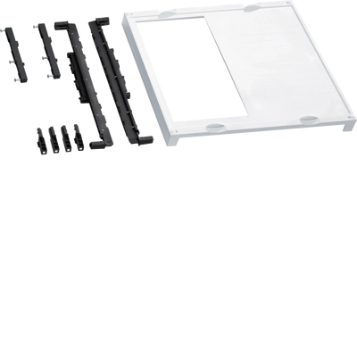 Bausatz, univ.N, 450x500mm, f. 9 NH00-Leisten auf Sammelschienensystem 60/3polig | Hager