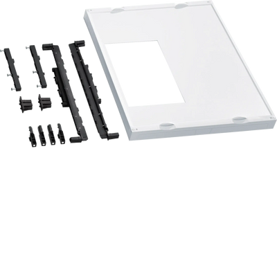 Bausatz, univ.N, 600x500mm, f. 9 NH00-Leisten auf Sammelschienensystem 60/3polig | Hager