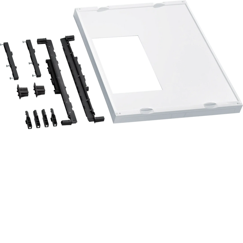 Bausatz, univ.N, 600x500mm, f. 9 NH00-Leisten auf Sammelschienensystem 60/3polig | Hager