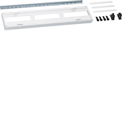 Bausatz, universN, 150x750mm, für Reiheneinbaugeräte waagerecht, 3x12 PLE | Hager