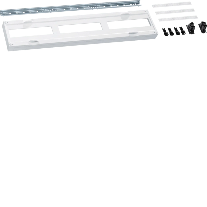 Bausatz, universN, 150x750mm, für Reiheneinbaugeräte waagerecht, 3x12 PLE | Hager