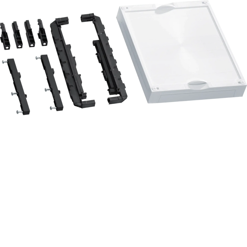 Bausatz, universN, 300x250mm, für Sammelschienensystem 60mm, 4polig, waagerecht | Hager