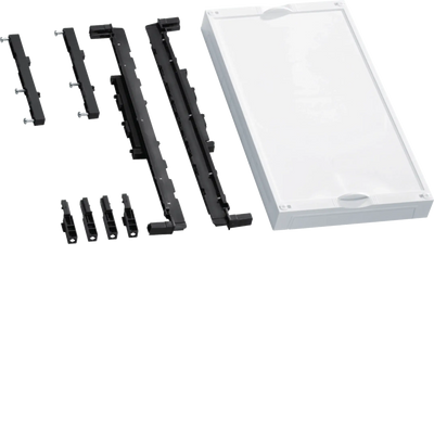 Bausatz, universN, 450x250mm, für Sammelschienensystem 60mm, 4polig, waagerecht | Hager