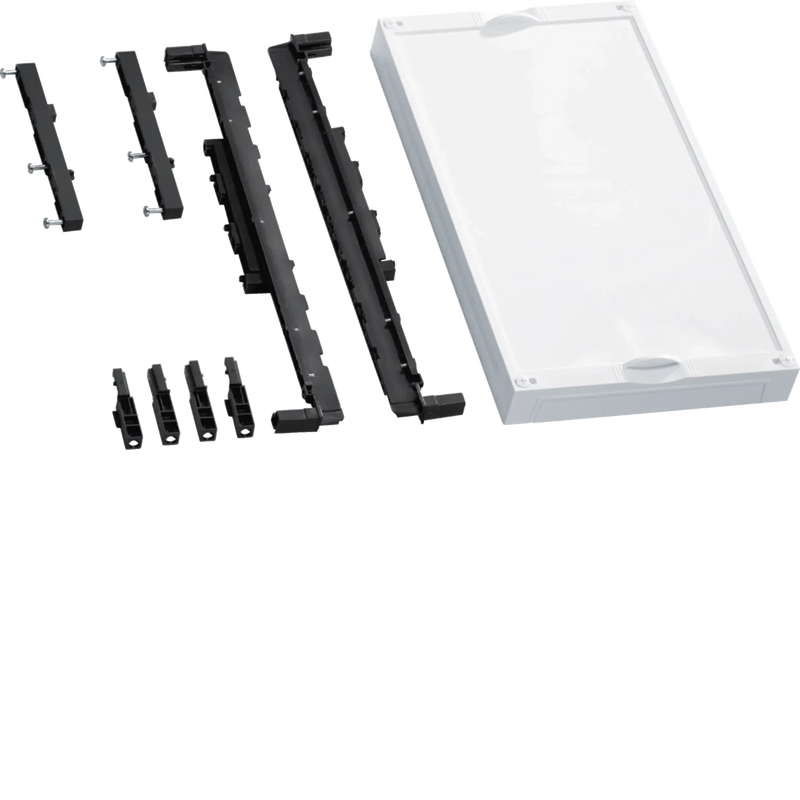 Bausatz, universN, 450x250mm, für Sammelschienensystem 60mm, 4polig, waagerecht | Hager
