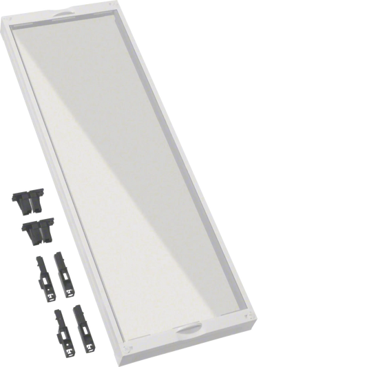 Bausatz, universN, 750x250mm, Berührungsschutzabdeckung klarsicht | Hager