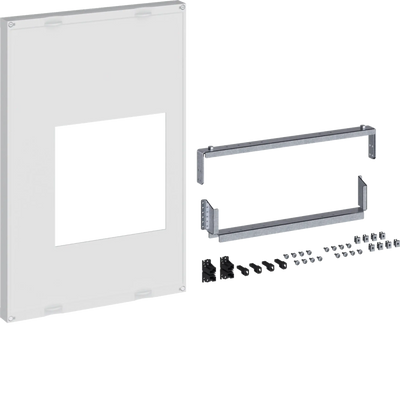 Bausatz,universN,750x500mm, f. ACB HW1 Fix/Draw-Out IP41 2-Feld, 400/600mm Tiefe | Hager