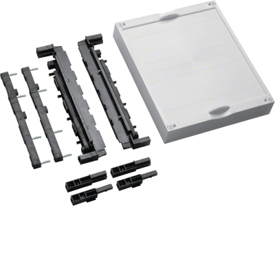 Baustein, univ.N, 300x250mm, für Sammelschienensystem 60mm, 4 polig, waagerecht | Hager