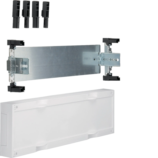 Baustein, universN, 150x500mm, mit Montageplatte verstellbar | Hager