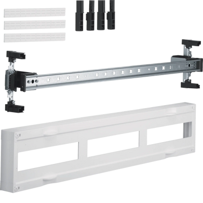 Baustein, universN, 150x750mm, für Reiheneinbaugeräte waagerecht, 3x12 PLE | Hager