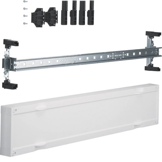 Baustein, universN, 150x750mm, für Reihenklemmen waagerecht | Hager