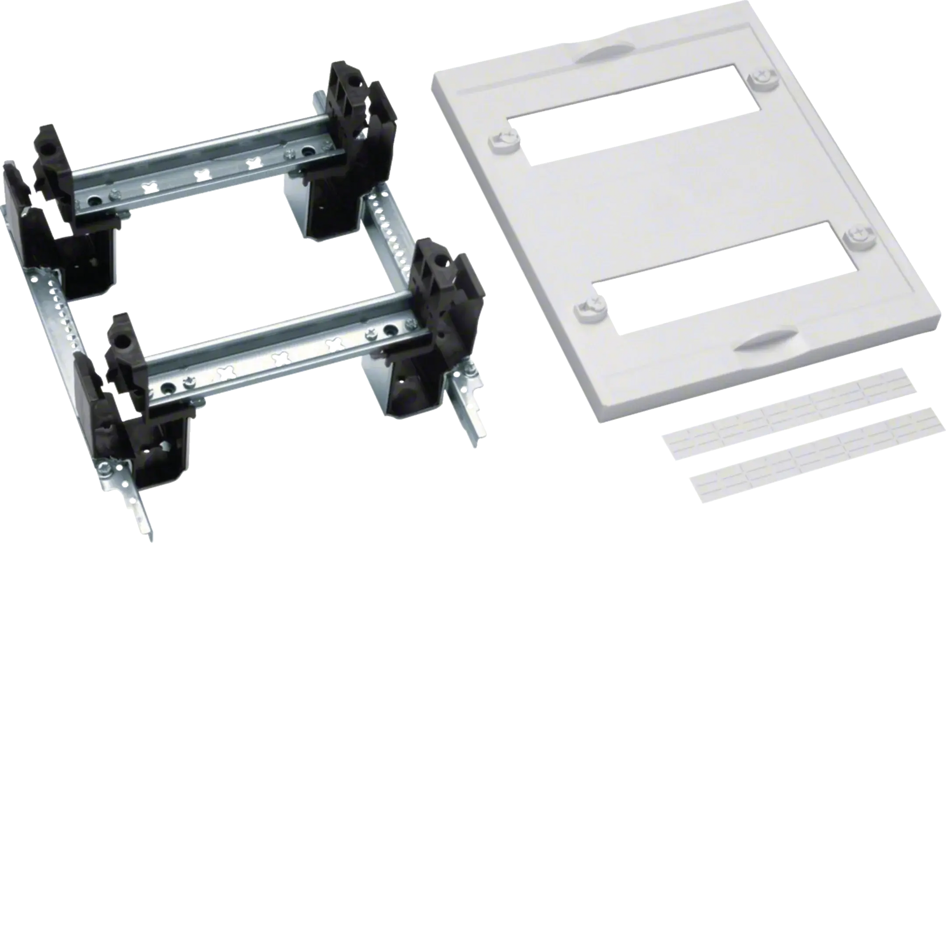 Baustein, universN, 300x250mm, für Reiheneinbaugeräte waagerecht, 2x10 PLE | Hager
