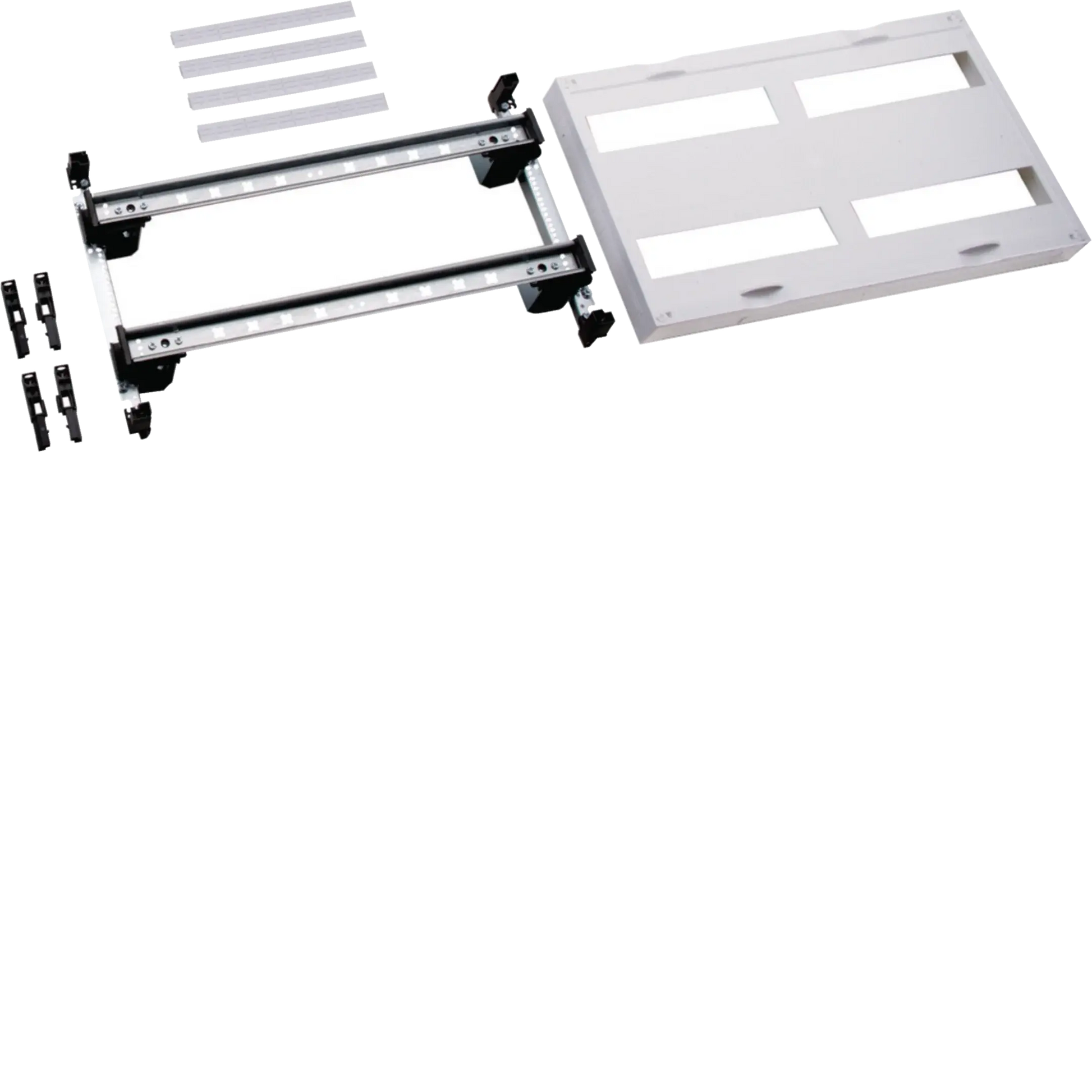 Baustein, universN, 300x500mm, für Reiheneinbaugeräte waagerecht, 4x12 PLE | Hager