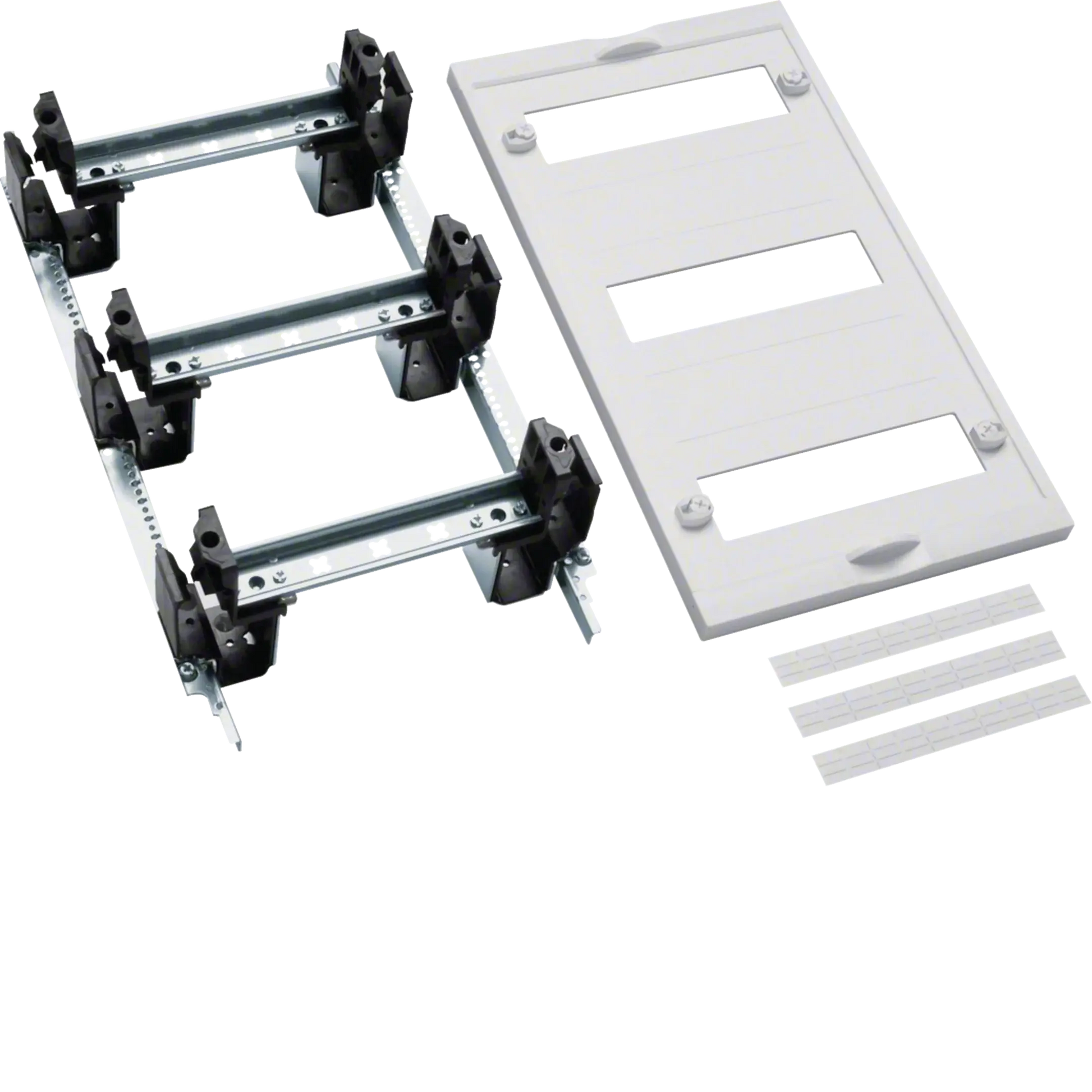 Baustein, universN, 450x250mm, für Reiheneinbaugeräte waagerecht, 3x10 PLE | Hager