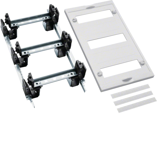 Baustein, universN, 450x250mm, für Reiheneinbaugeräte waagerecht, 3x10 PLE | Hager