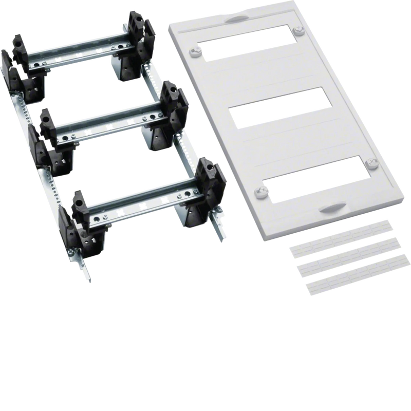 Baustein, universN, 450x250mm, für Reiheneinbaugeräte waagerecht, 3x10 PLE | Hager