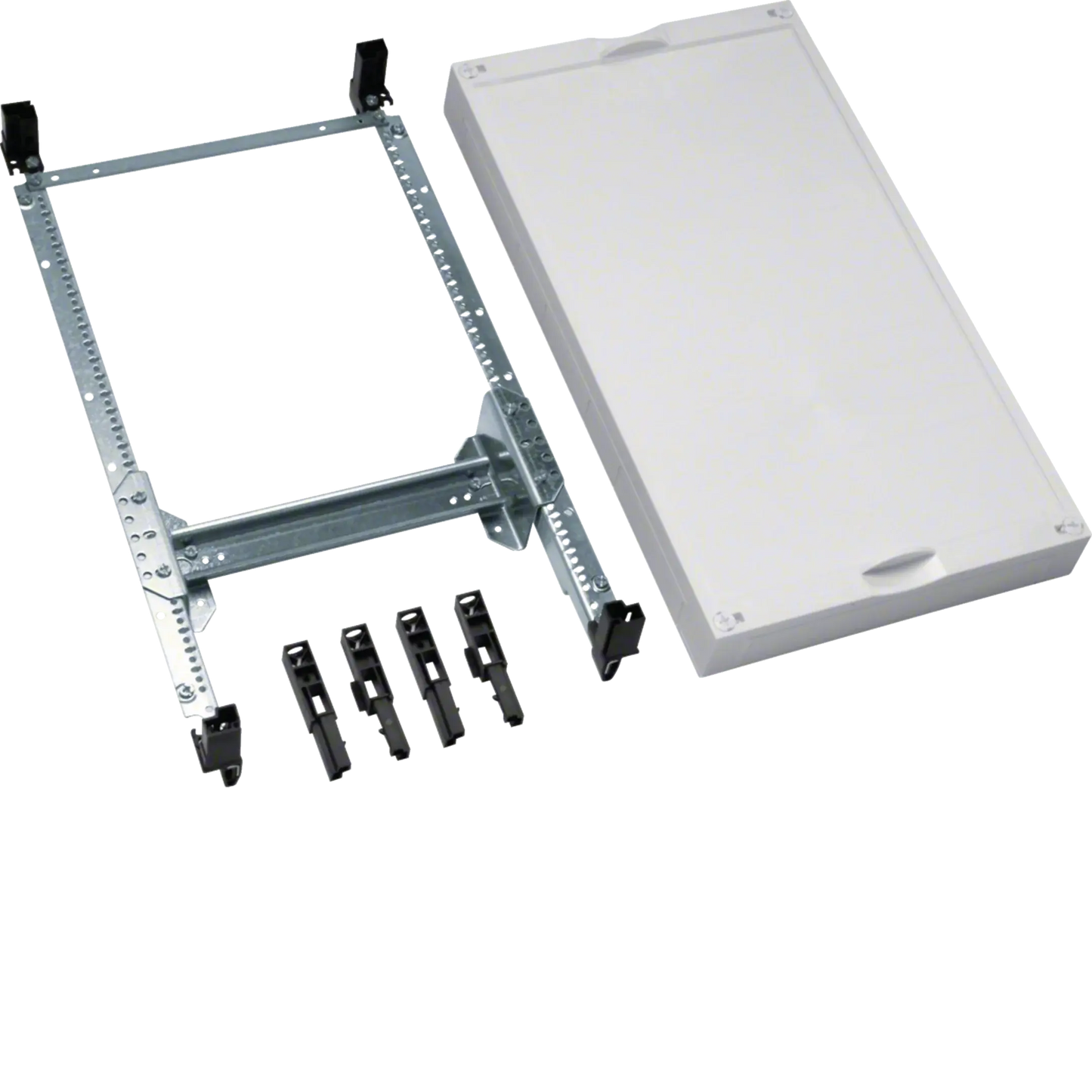 Baustein, universN, 450x250mm, für Reihenklemmen bis 240qmm waagerecht | Hager