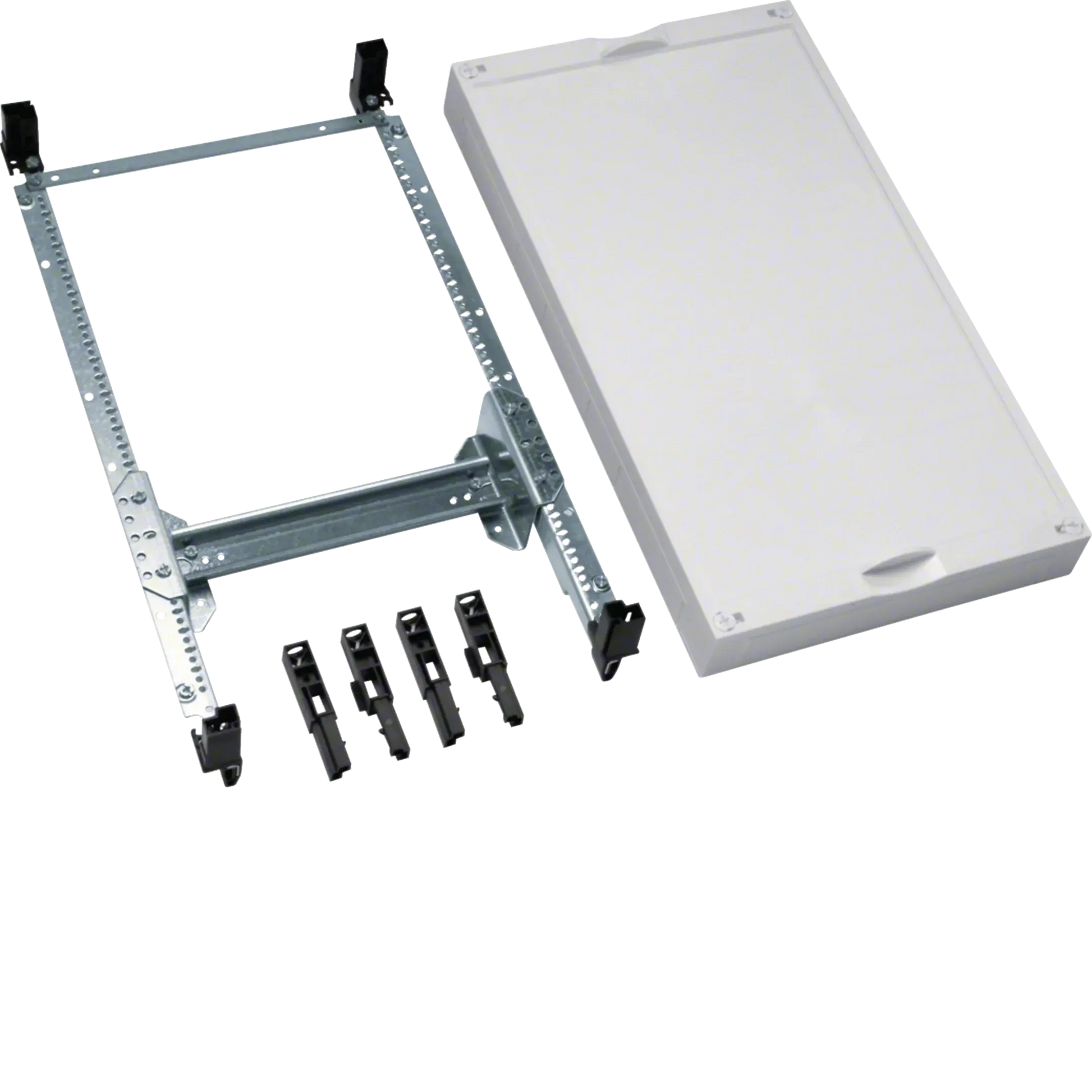 Baustein, universN, 450x250mm, für Reihenklemmen bis 240qmm waagerecht | Hager